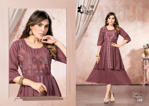 Kinti Fashion Street Vol 1 New Fancy Look Designer Kurti Collection